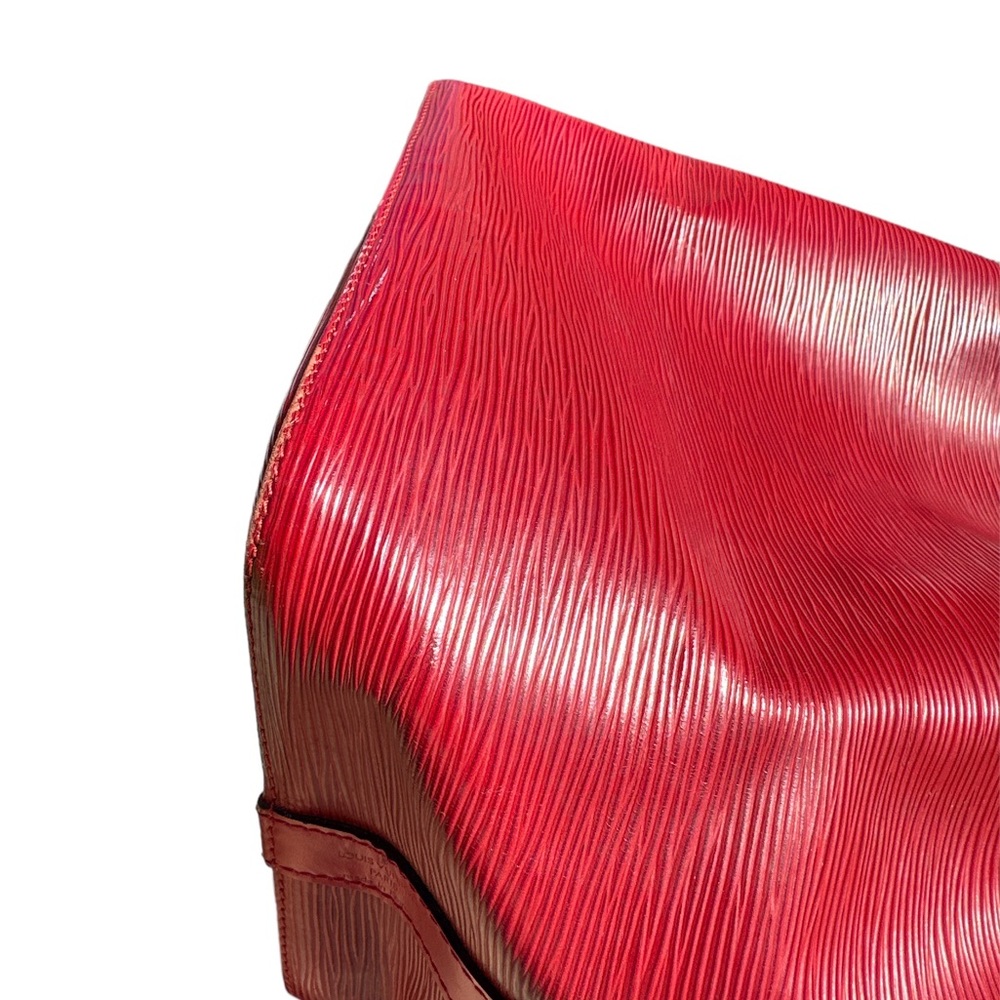 Louis Vuitton Red Epi Leather Petit Noe - Picture 9 of 14